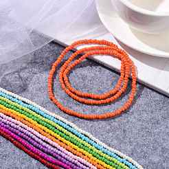 12Pcs 12 Colors Jewelry Waist Beads&nbsp;NJEW-C00023