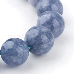 Dyed Natural Quartz Round Bead Strands&nbsp;X-G-R173-8mm-03
