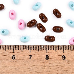 Opaque Acrylic Beads&nbsp;MACR-T048-02M-19