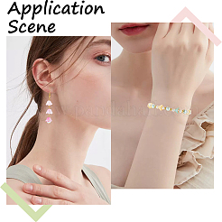 2 Strands Transparent Glass Beads Strands&nbsp;GLAA-SP0001-07