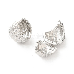 Brass Hoop Earrings for Women&nbsp;EJEW-P292-11E-P