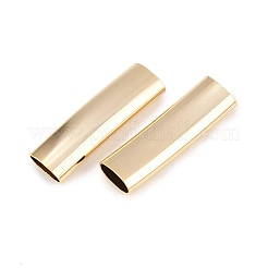Brass Tube Beads&nbsp;KK-C163-22B-G