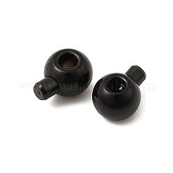 304 Stainless Steel Crimp Beads&nbsp;STAS-G361-02B