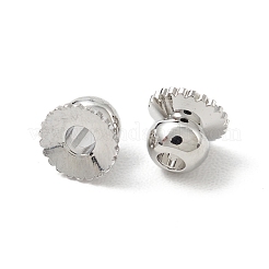 Rack Plating Brass Bead Cap&nbsp;KK-WH0060-03P