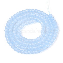Imitation Jade Glass Beads Strands&nbsp;GLAA-T028-3mm-11F