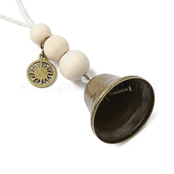 Iron Bell Hanging Ornaments&nbsp;HJEW-JM02523-04