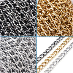 Aluminium Twisted Curb Chains&nbsp;CHA-CW0001-001