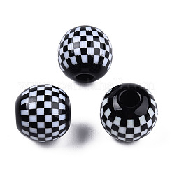 Opaque Resin European Beads&nbsp;RESI-N022-11
