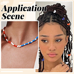 750Pcs 3 Colors Opaque Plastic Beads&nbsp;KY-PA0001-20