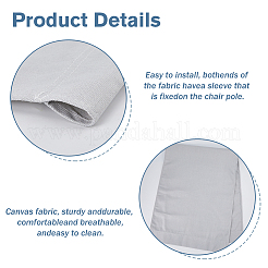 Chair Canvas & Oxford Cloth&nbsp;AJEW-WH0709-156C-06