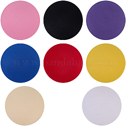 8Pcs 8 Colors EVA Fascinator Hat Base for Millinery&nbsp;AJEW-GF0010-93