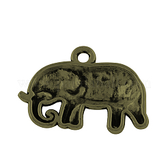 Tibetan Style Alloy Pendants&nbsp;LS-TIBE-Q050-148AB-LF