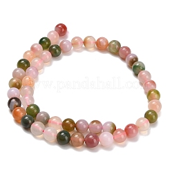 Natural Agate Beads Strands&nbsp;G-F814-A02-8mm