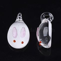 Handmade Lampwork Pendants&nbsp;LAMP-N021-002F