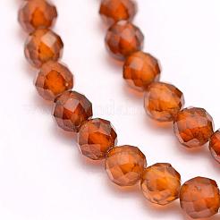 Natural Garnet Beads Strands&nbsp;G-F509-13-3mm