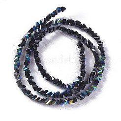 Electroplate Glass Beads Strands&nbsp;X-EGLA-E057-01A-04