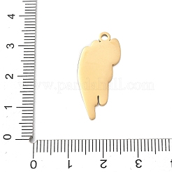 304 Stainless Steel Pendants&nbsp;SA-CBAE115-07G