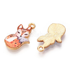 Painted Alloy Pendants&nbsp;PALLOY-P288-05G-04