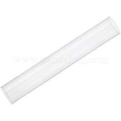 Round Transparent Acrylic Tube&nbsp;AJEW-CY0002-54B