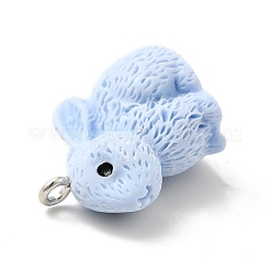 Opaque Resin Pendants&nbsp;RESI-H143-01A