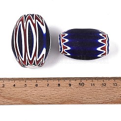 Handmade Millefiori Glass Barrel Beads&nbsp;LA-N002-32A