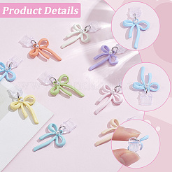 9Pcs 9 Colors PVC Mobile Dustproof Plugs&nbsp;HJEW-SC0003-21