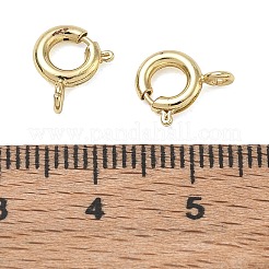 Brass Spring Ring Clasps&nbsp;KK-CBA1AE8-05B-G