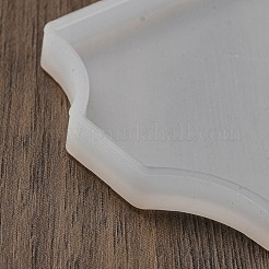 DIYピクセルハート流砂シリコーン型  レジン型  UVレジン用  エポキシ樹脂工芸品作り  ホワイト  服  80x75x11.5mm  内径：70x47mm&nbsp;LS-AJEW-U013-03J