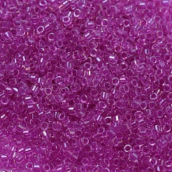MIYUKIデリカビーズ  シリンダー  日本製シードビーズ  11/0  （db0074)フクシア裏地  1.3x1.6mm  穴：0.8mm  約100000個/500g&nbsp;SEED-MY11-DB0074