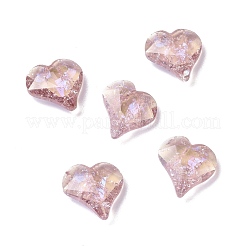 Crackle Moonlight Style Glass Rhinestone Cabochons&nbsp;RGLA-J017-B-IO
