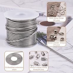 DIY Chain Necklaces Making Kits&nbsp;DIY-YS0001-32