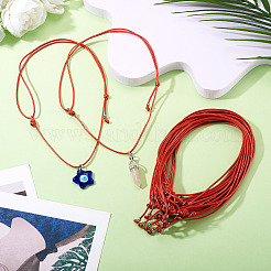Waxed Polyester Cord Necklaces&nbsp;NJEW-TAC0022-01
