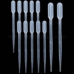 プラスチック製の使い捨て移し替えピペット  目薬  送液用  透明  115x8.5x8mm  容量：0.5ml（0.02fl.oz）&nbsp;FIND-WH20020-260B