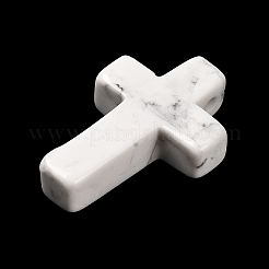 合成ハウライトペンダント  宗教コルスチャーム  26~26.5x17.5~18x6~6.5mm  穴：1.6mm&nbsp;FIND-C040-01C-1