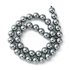 テラヘルツストーンビーズ連売り  ラウンド  10mm  穴：1mm  約40個/連  15.16''（38.5センチメートル）&nbsp;G-Z034-B13-05