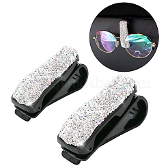 4Pcs Plastic Glasses Holders for Car Sun Visor&nbsp;AJEW-AN0007-28
