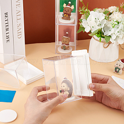 Transparent Acrylic Toys Action Figures Display Boxs&nbsp;ODIS-WH0030-74