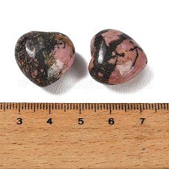 Natural Rhodonite Heart Love Stone&nbsp;GG-CBAA0EE-03-16