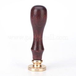 DIY Scrapbook Brass Wax Seal Stamps and Wood Handle&nbsp;AJEW-P068-A01