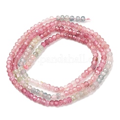 Gradient Color Natural Multicolor Tourmaline Beads Strands&nbsp;G-D110-E02-02