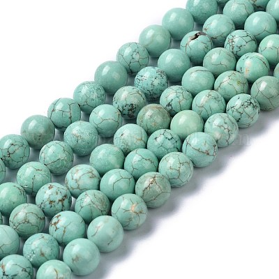 Natural Howlite Beads Strands&nbsp;G-C180-17C-1