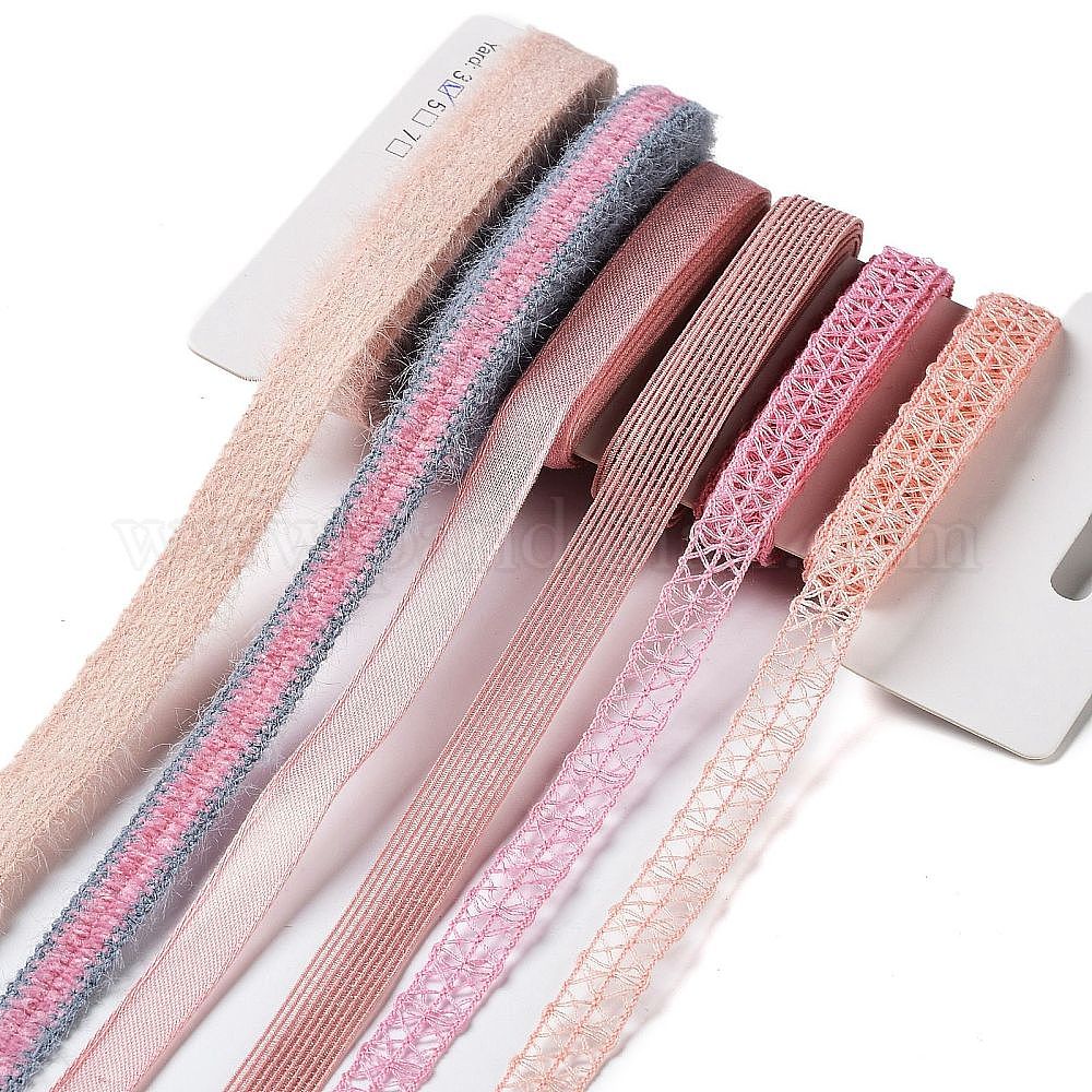 Wholesale 18 Yards 6 Styles Polyester Ribbon - Pandahall.com