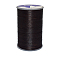 Waxed Polyester Cord, 9-Ply, Black, 0.65mm, about 21.87 yards(20m)/roll