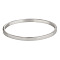 Tarnish Resistant 304 Stainless Steel Bangles, Stainless Steel Color, 50x59mm, 4mm