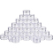 Column Plastic Bead Containers, Clear, 3.9x2.2cm, 30pcs/set