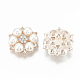 Alloy Rhinestone Flat Back Cabochons&nbsp;RB-S048-19RG-2