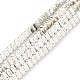 Electroplated Synthetic Non-Magnetic Hematite Beads Strands&nbsp;G-U003-03-1