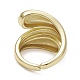 Rack Plating Brass Open Cuff Rings&nbsp;RJEW-K257-12G-3