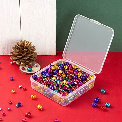 クリスマスアルミベルチャーム  ミックスカラー  800個/箱&nbsp;FIND-LS0001-08