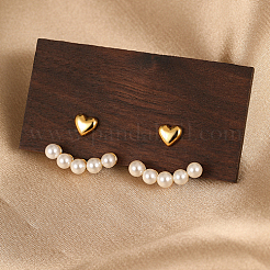 Real 18K Gold Plated Alloy Stud Earrings&nbsp;EE2751-1